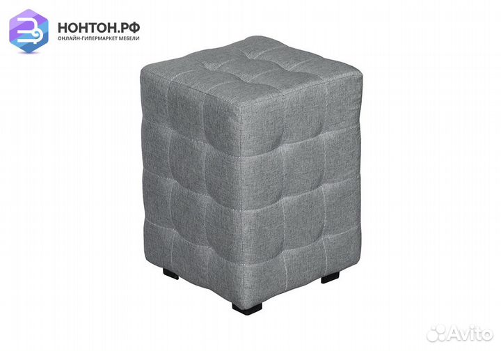 Пуф 3Н серый
