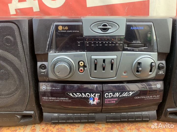 Магнитофон LG TW-863AX