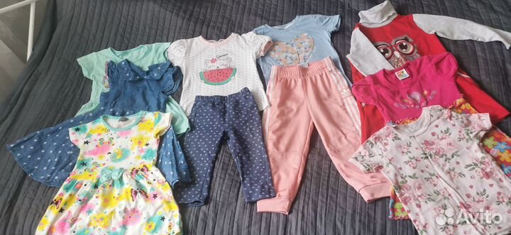 Вещи пакетом на девочку