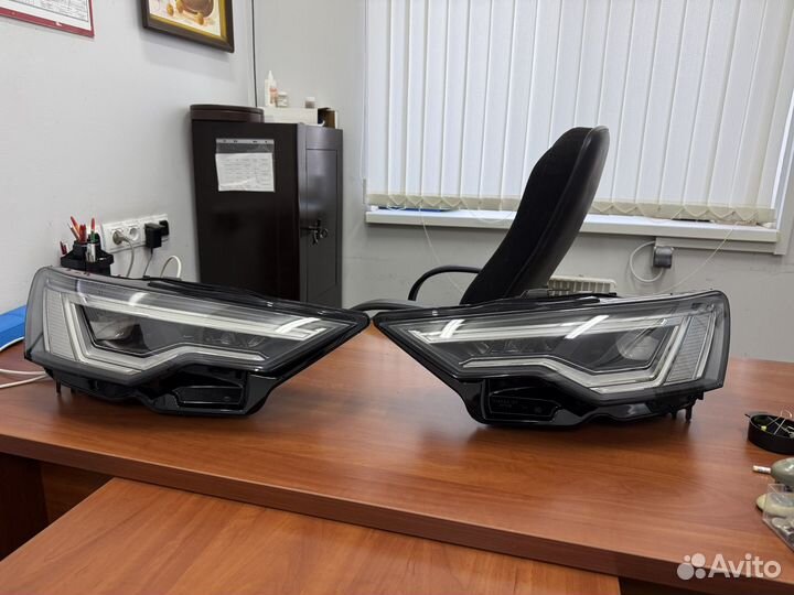 Фары audi a6 c8
