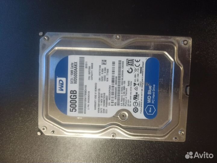 Жесткий диск 500 гб 3.5