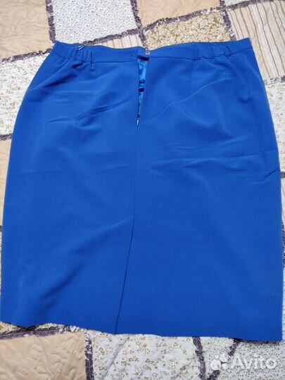 Юбка из костюмной ткани 54-56