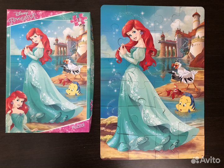 Пазлы детские для девочек