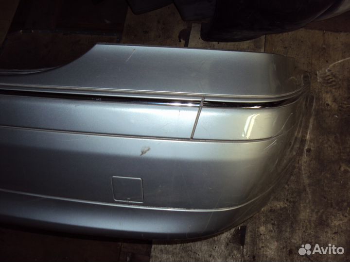 Бампер Мерседес Ц 203 Mercedes C W203 задний хром