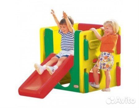 Первая горка малыша от года