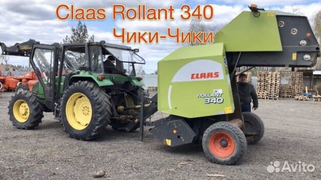 Пресс-подборщик Claas Rollant, 2016