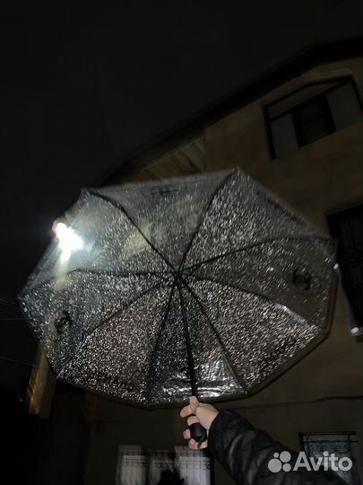 Зонт прозрачный