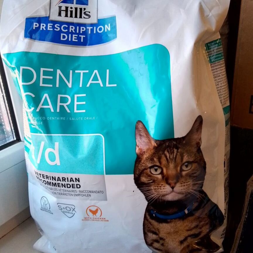 Корм для кошек сухой Hill's Т/D Dental Care 1,5 кг