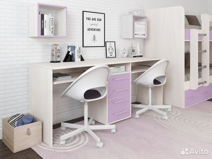 Письменный стол для двоих