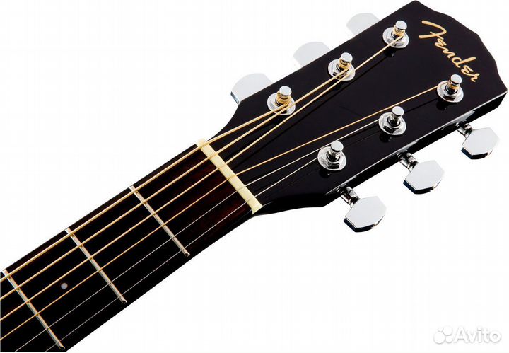 Гитара Fender CD-60SCE Dread Black WN