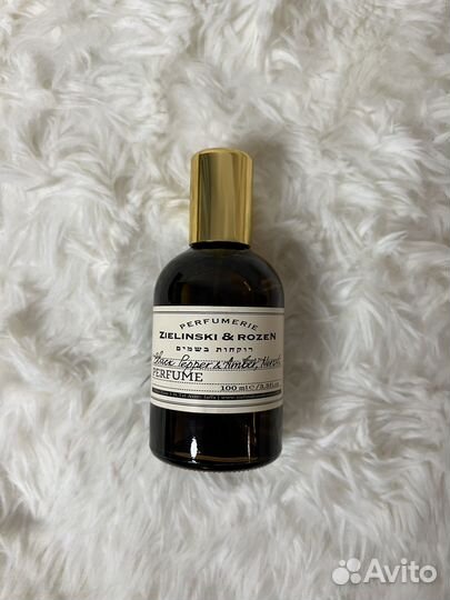 Zielinski Rozen Black Pepper Amber, Neroli 100 мл