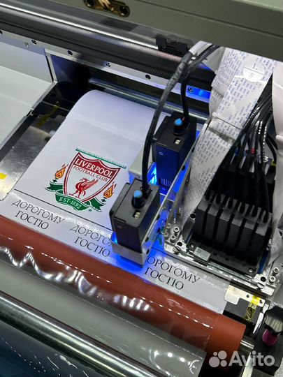 Наклейки для брендирования UV DTF печать, уф дтф