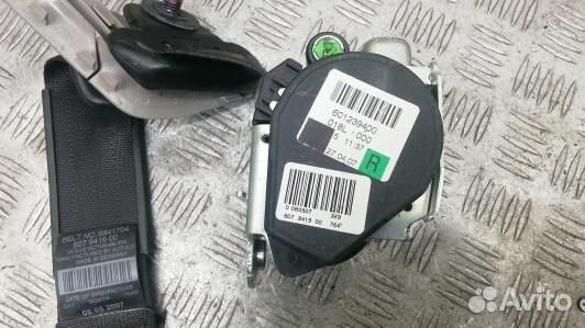 Ремень безопасности с пиропатроном сиденья заднего