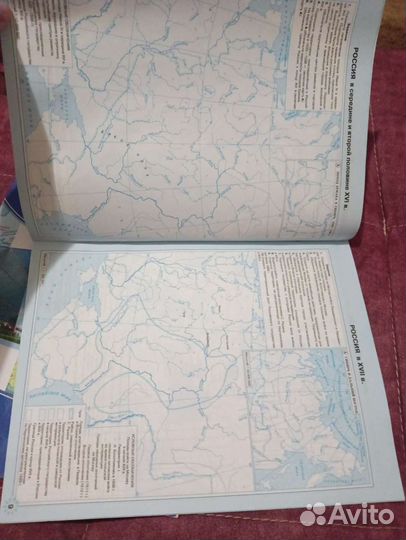 Атлас и контурные карты 10-11