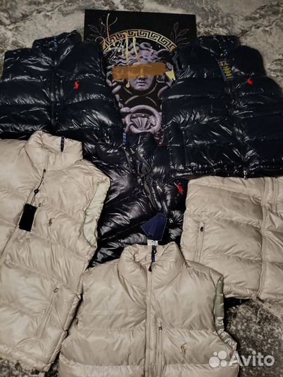 Жилетка мужская Polo ralph lauren глянцевая