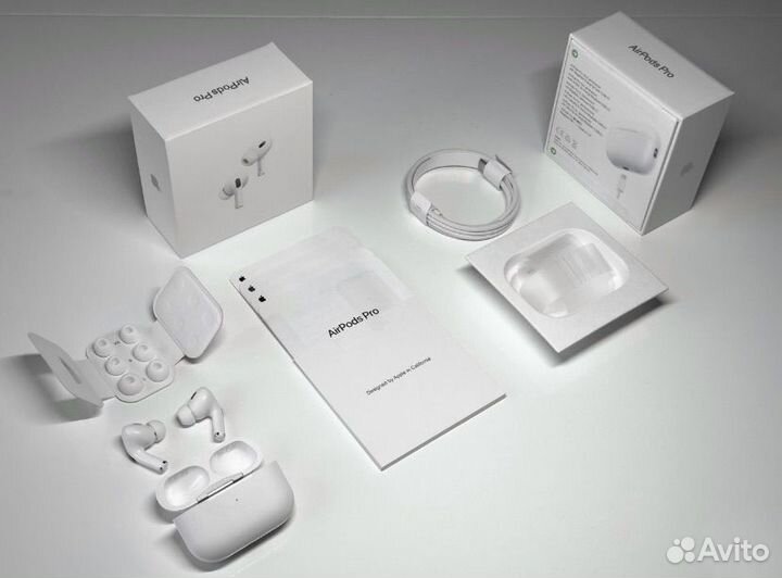 AirPods PRO 2 (чип Huilian 247b) USB-C Гироскоп