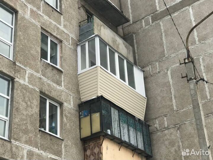 Остекление балконов и лоджи под ключ