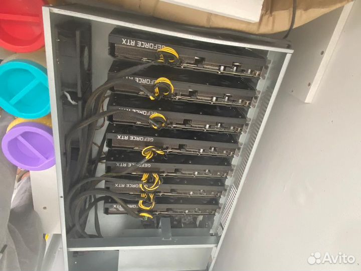 Майнинг ферма RTX 3070