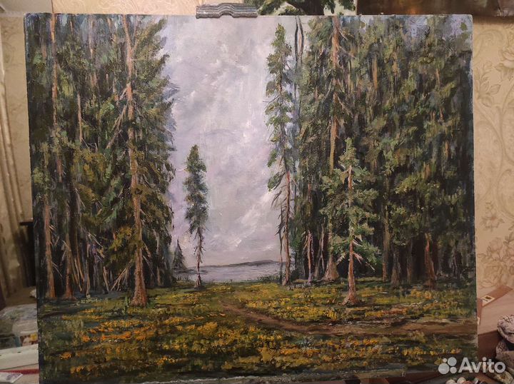 Картина маслом на холсте