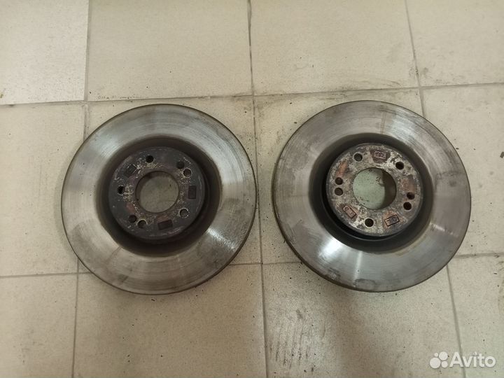 Тормозные диски Hyundai santa fe 3