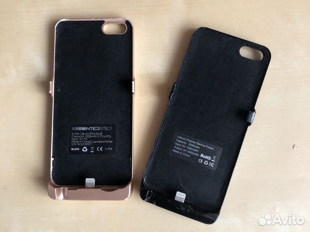 Чехол зарядка на iPhone 5s, чехол аккумулятор