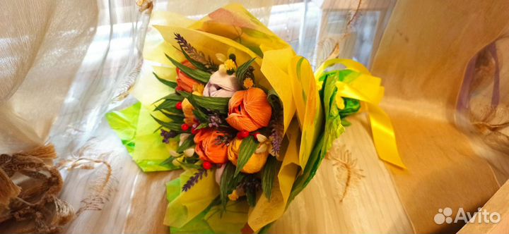 Сладкий букет ко Дню Матери