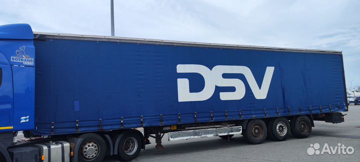 Полуприцеп шторный Krone SD, 2007