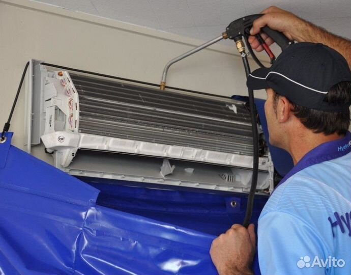 Обслуживание кондиционеров заправка чистка