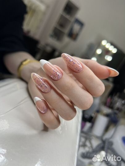 Наращивание ногтей, коррекция, SMART педикюр