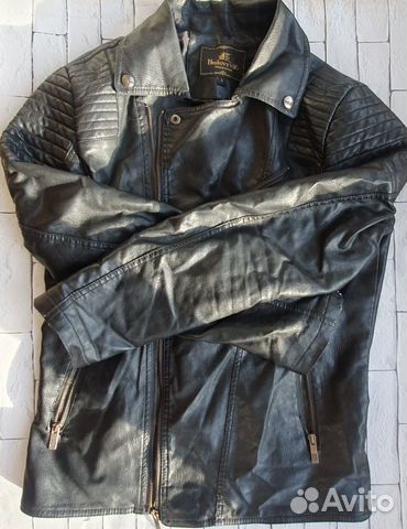Кожанка куртка косуха мужская 48-50L