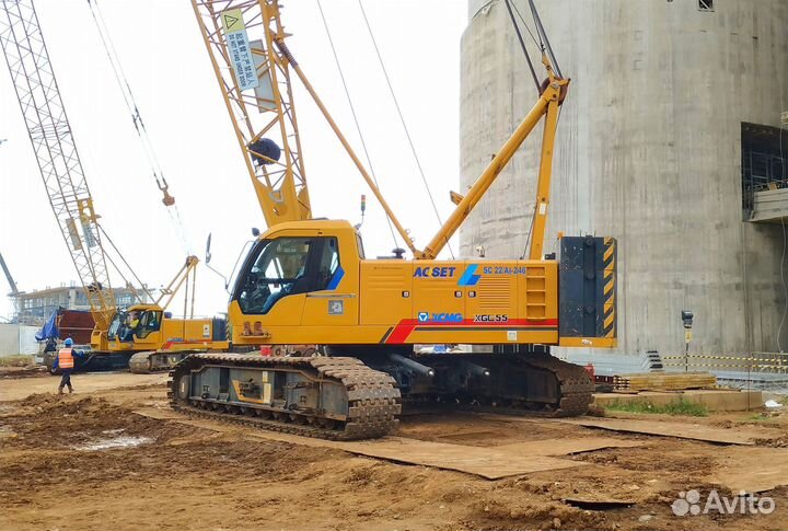 Гусеничный кран XCMG XGC55, 2023