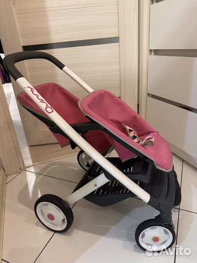 Коляска для 2 кукол Smoby Quinny