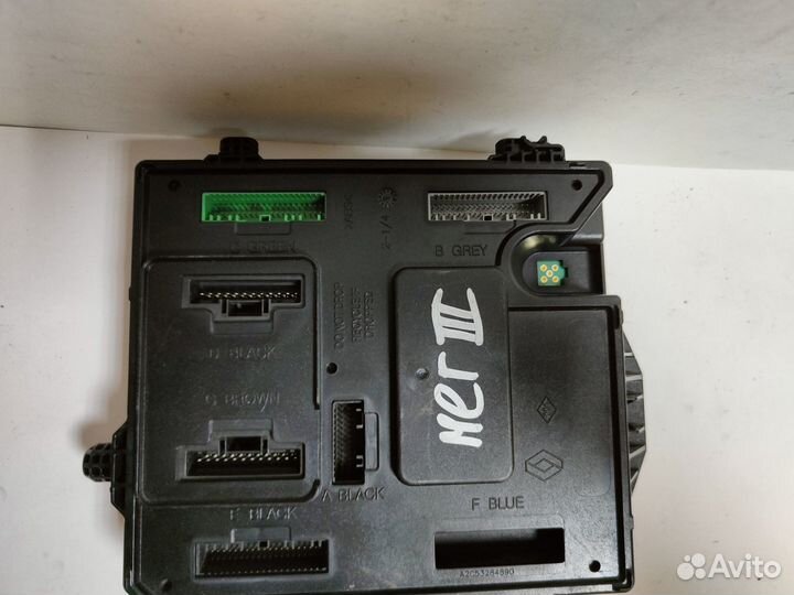 Блок комфорта (коммут.салона) Megane 3 284B13208R