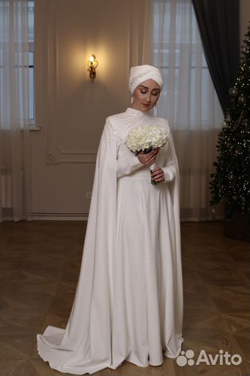 Платье свадебное никах