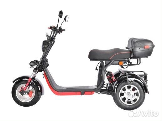 Электроскутер white siberia PRO trike+ 3000W