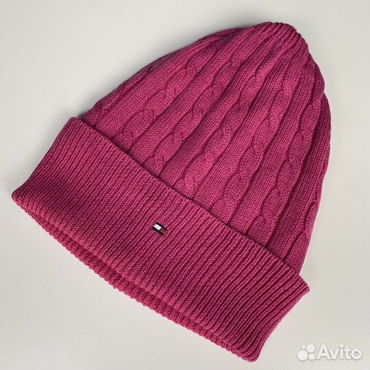 Хлопковая шапка Tommy Hilfiger оригинальная