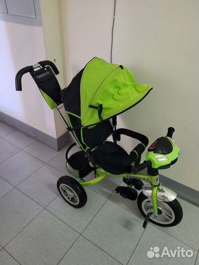 Детский велосипед с ручкой бу