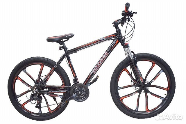 Велосипед marafon 26 N2609-3 (чёрно-красный)