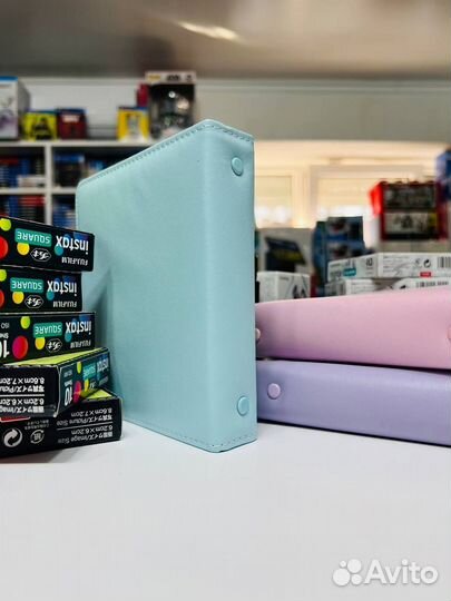 Фотоальбом Instax Wide 25л 86х108 мм Голубой