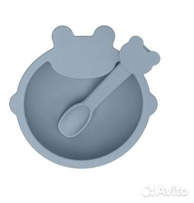 Набор детской силиконовой посуды