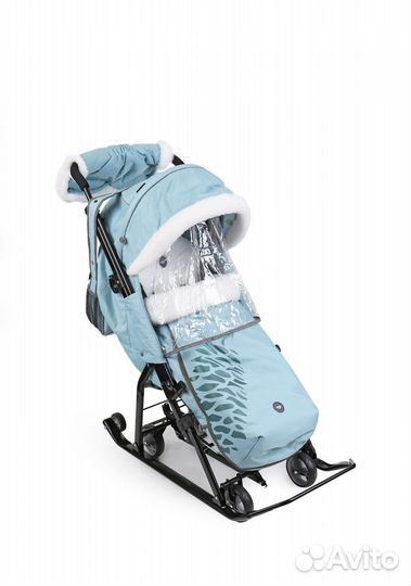 Коляска санки новые