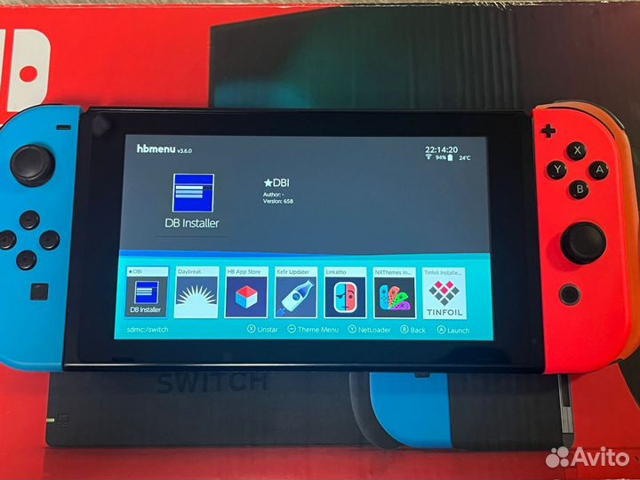 Nintendo switch rev 2 прошита чип