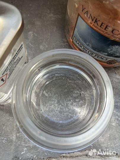 Банки от свечей Yankee Candle
