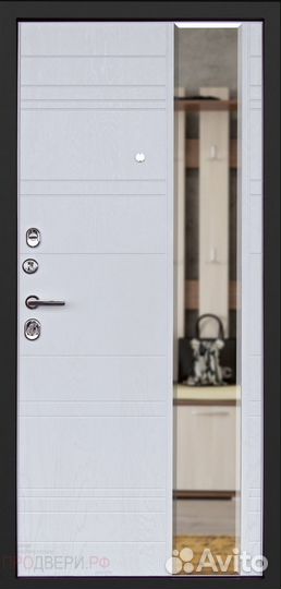 Дверь входная с зеркалом доставка в подарок