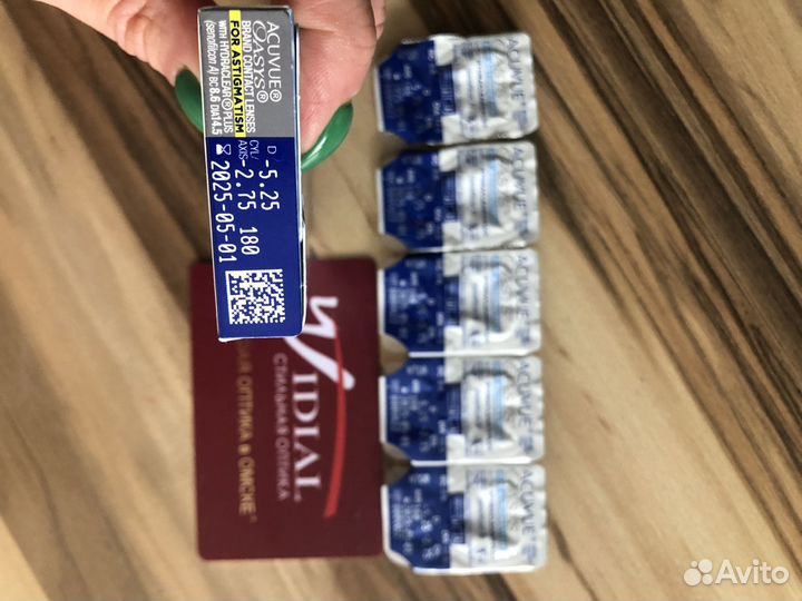 Линзы контактные acuvue oasys for astigmatism