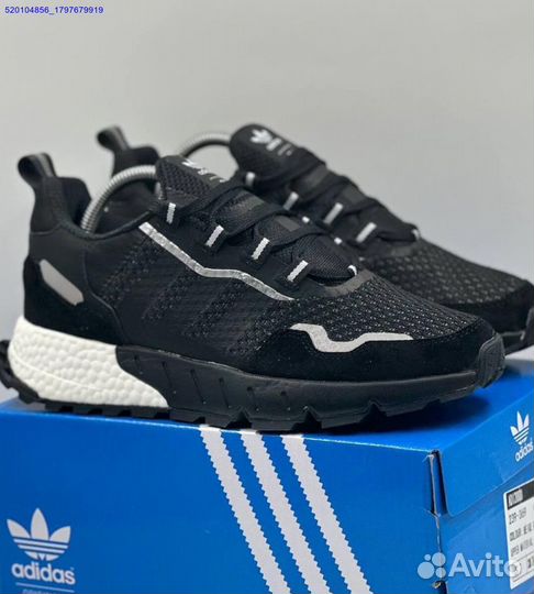 Кроссовки Adidas ZX 1000 Black (Арт.82699)