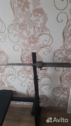 Гриф олимпийский с замками