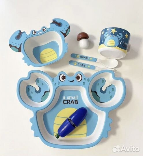 Наборы посуды из бамбукового волокна