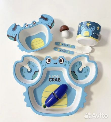 Наборы посуды из бамбукового волокна