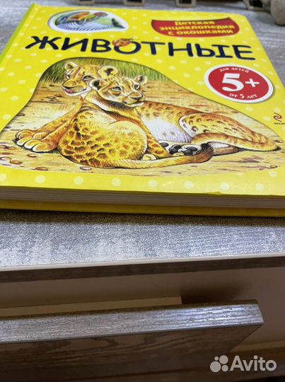 Детская энциклопедия с окошками и Млекопитаюшие